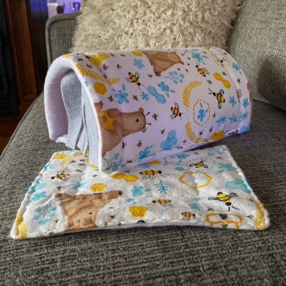 Small pet bed hedgehog guinea pig rat cozy hide - Picture 3 of 3